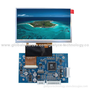 4.3-inch Controller Board, Multi-functional, 9-16V Power Supply RangeNew